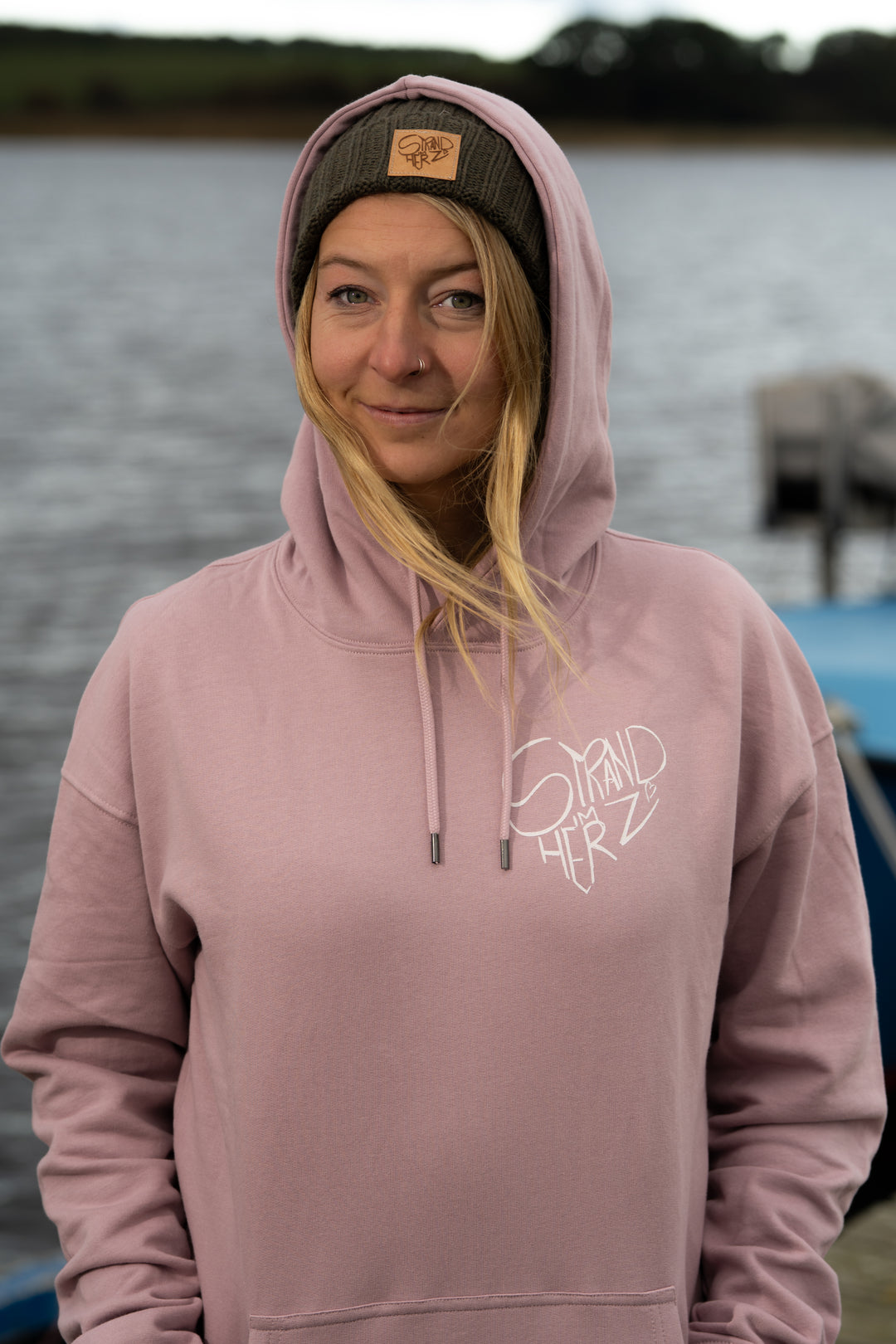 Hoodie "Strand im Herz"