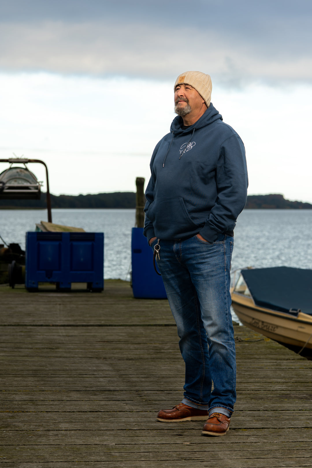 Hoodie "Strand im Herz"
