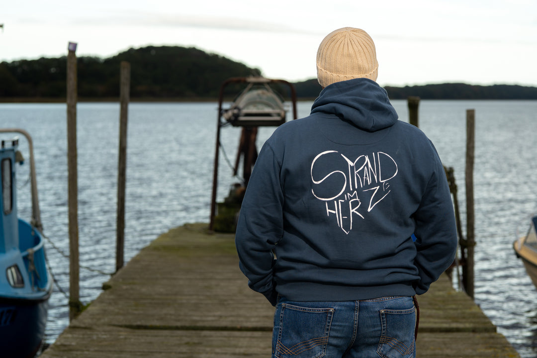 Hoodie "Strand im Herz"