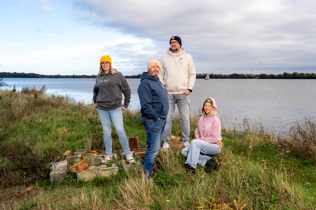 Hoodie "Strand im Herz"