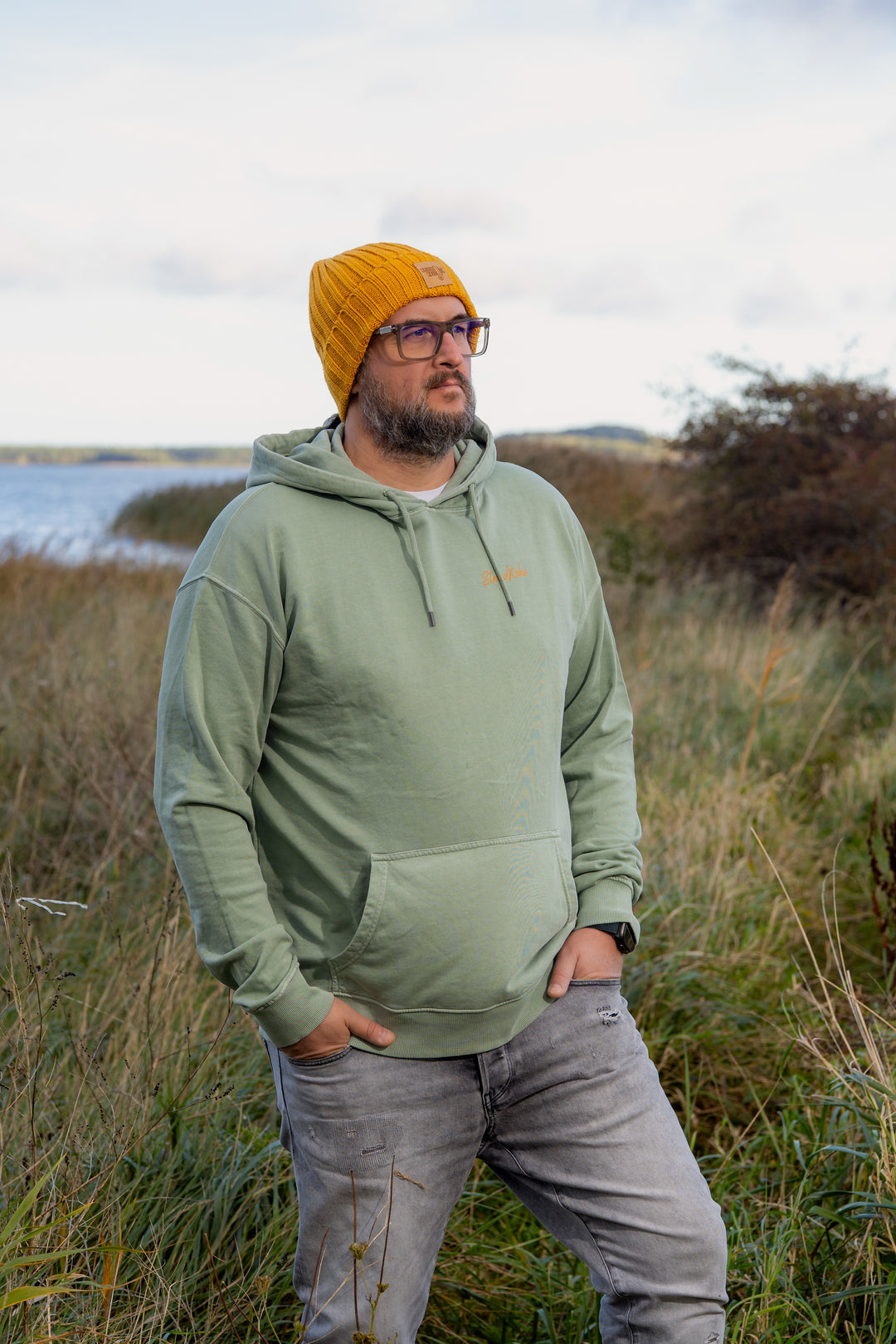 Hoodie "Verankert am Meer"