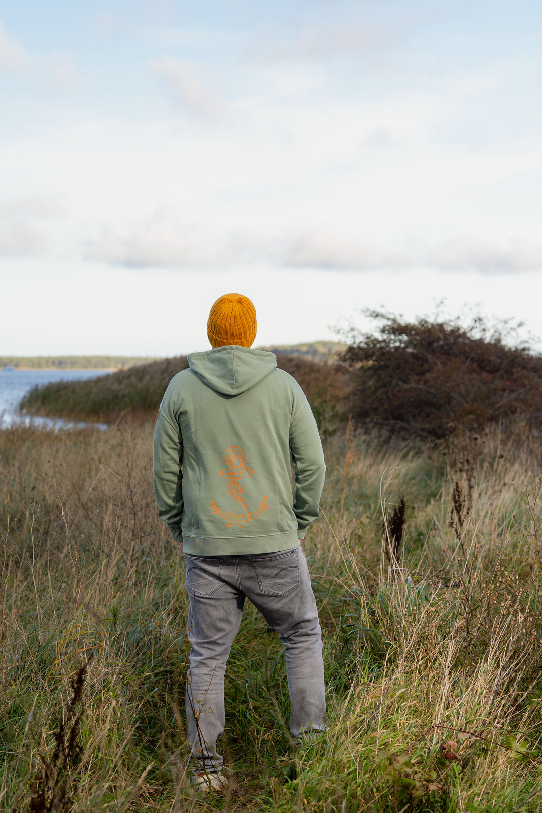 Hoodie "Verankert am Meer"