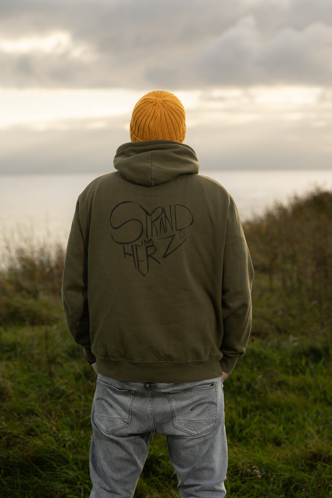Hoodie "Strand im Herz"