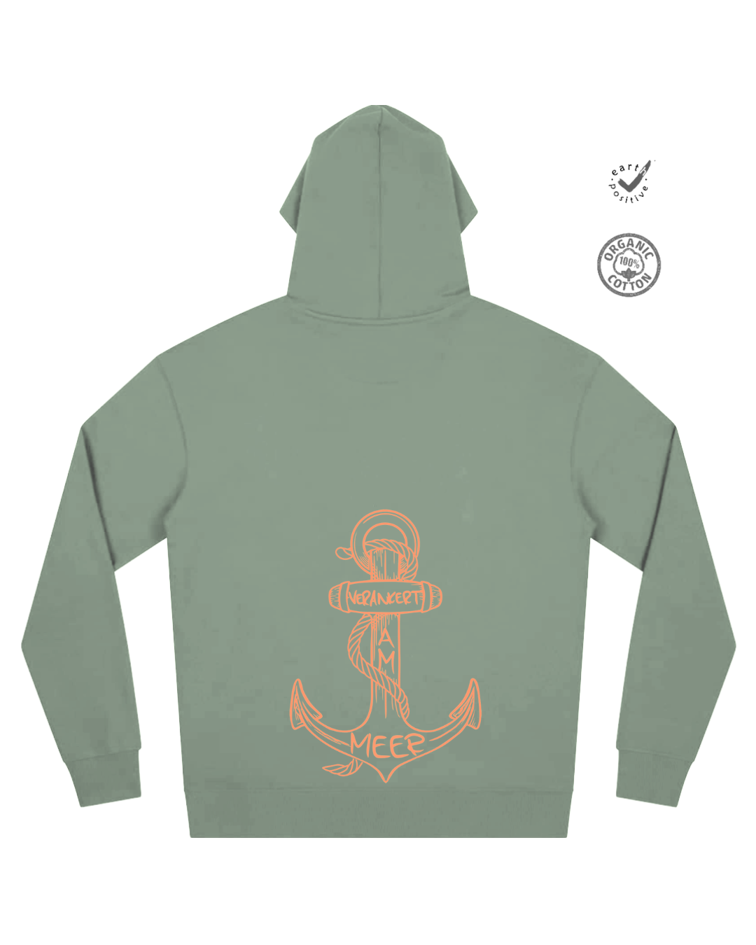 Hoodie "Verankert am Meer"