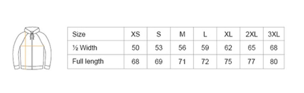 Unisex Sweatjacke „Verankert am Meer“