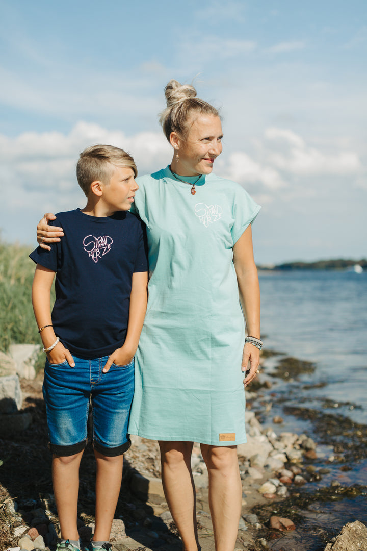 Sweatkleid "Strand im Herz"