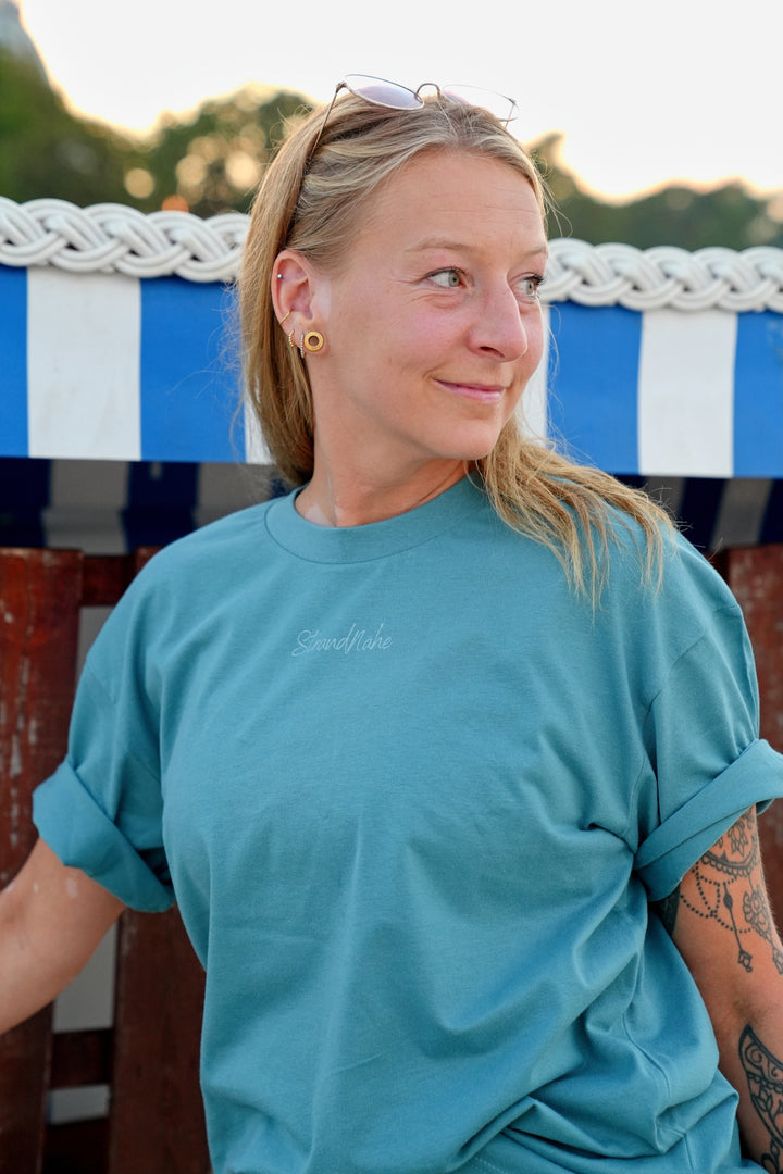 Unisex-Oversize Shirt "Strand im Herz"